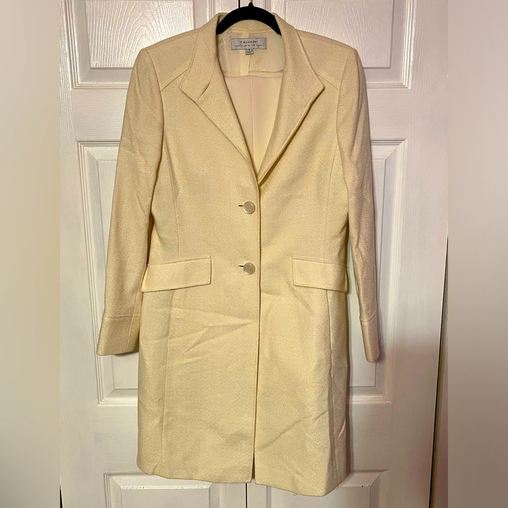 Off white pant suit